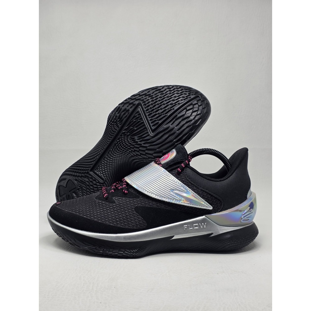 Under Armour Curry De'Aaron Fox 1 Gamer Basketball Shoes Black Mens Size 9.5 New